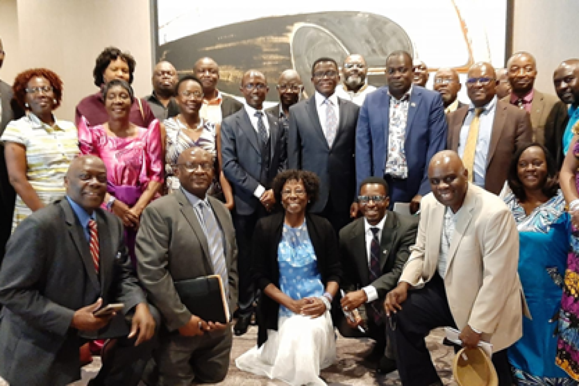 The Katikkiro meets with the Kabaka's ambassadors abroad